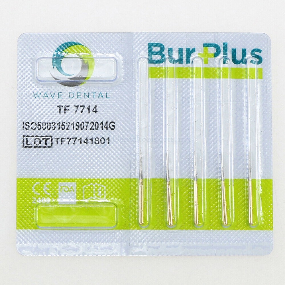 10 fresas de carburo c&oacute;nicas de 12 hojas para acabado TF 7714